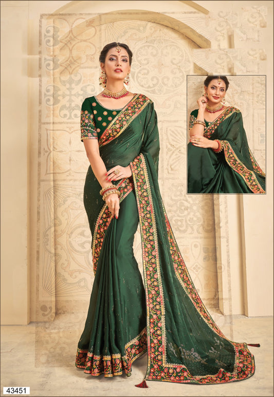 43451 Helisha Mahotsav Sarees