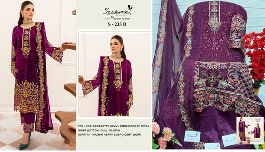 233B Serine Pakistani Salwar Suits
