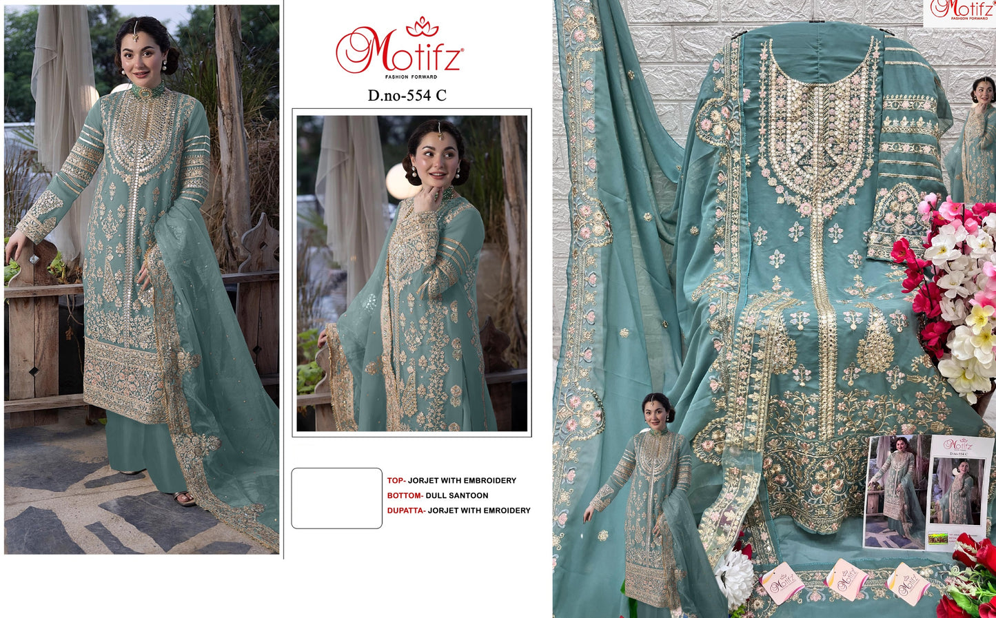 554C Motifz Pakistani Salwar Suits