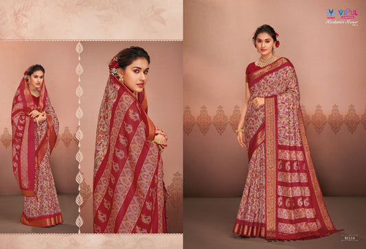 81114 Kashmiri Kesar Vol 4 Vipul Sarees