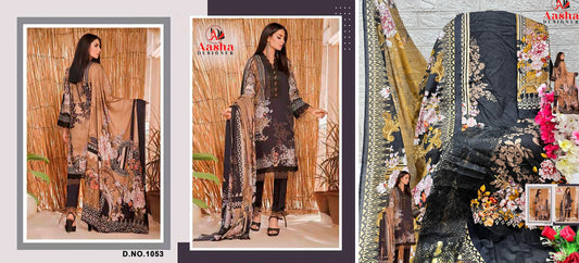 1053 Aasha Designer Pakistani Salwar Suits