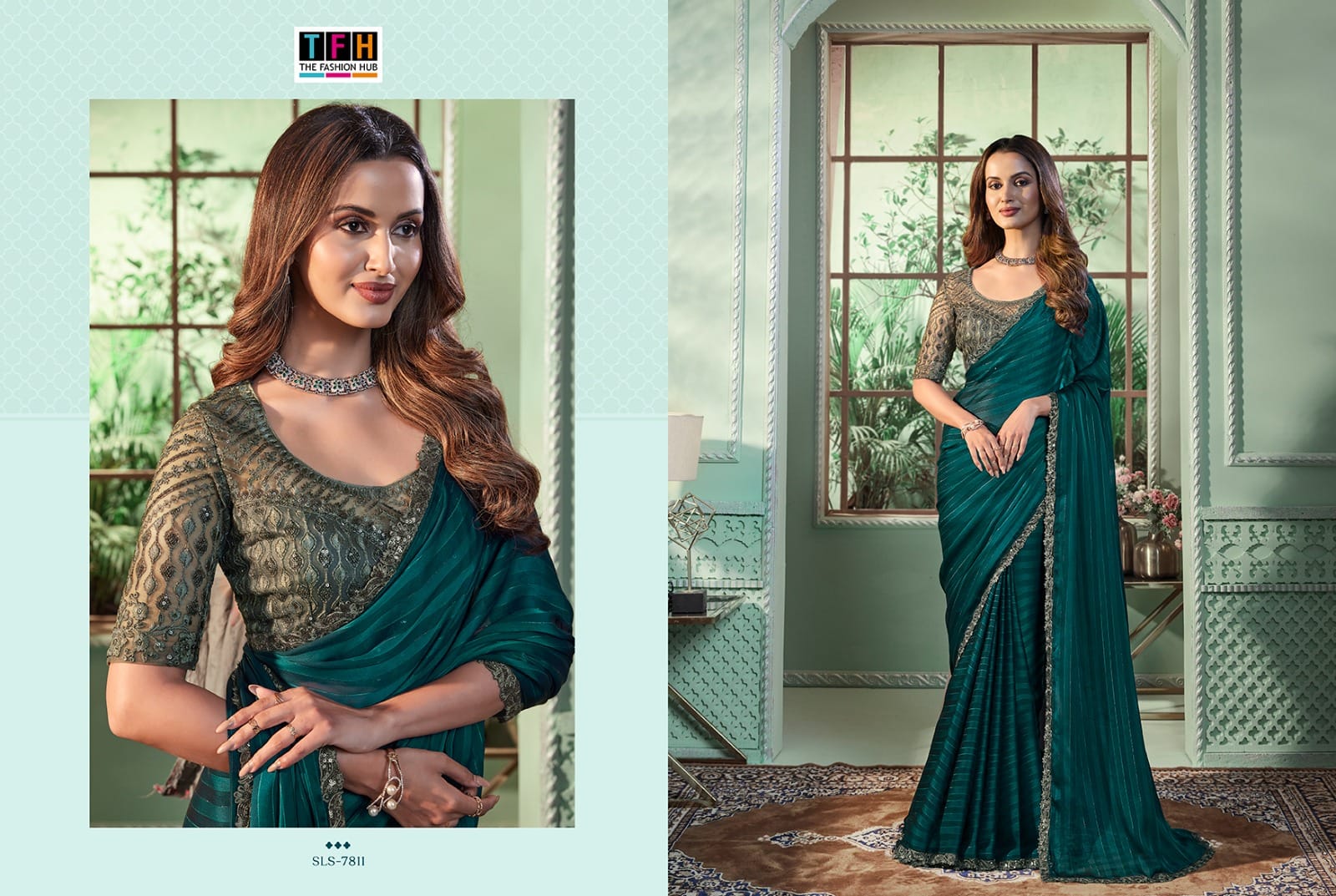 7811 Salsa Style Vol 3 Tfh Sarees