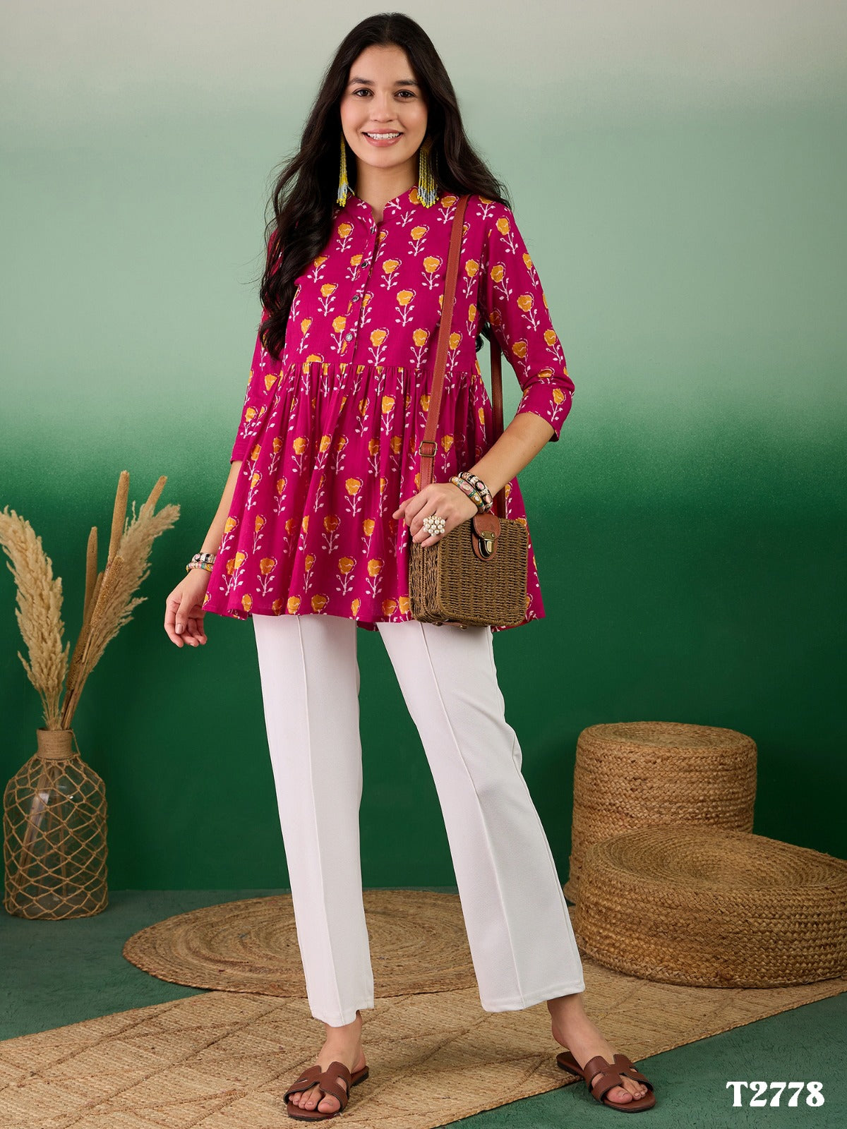 2778 Bosky Mahotsav Women Top