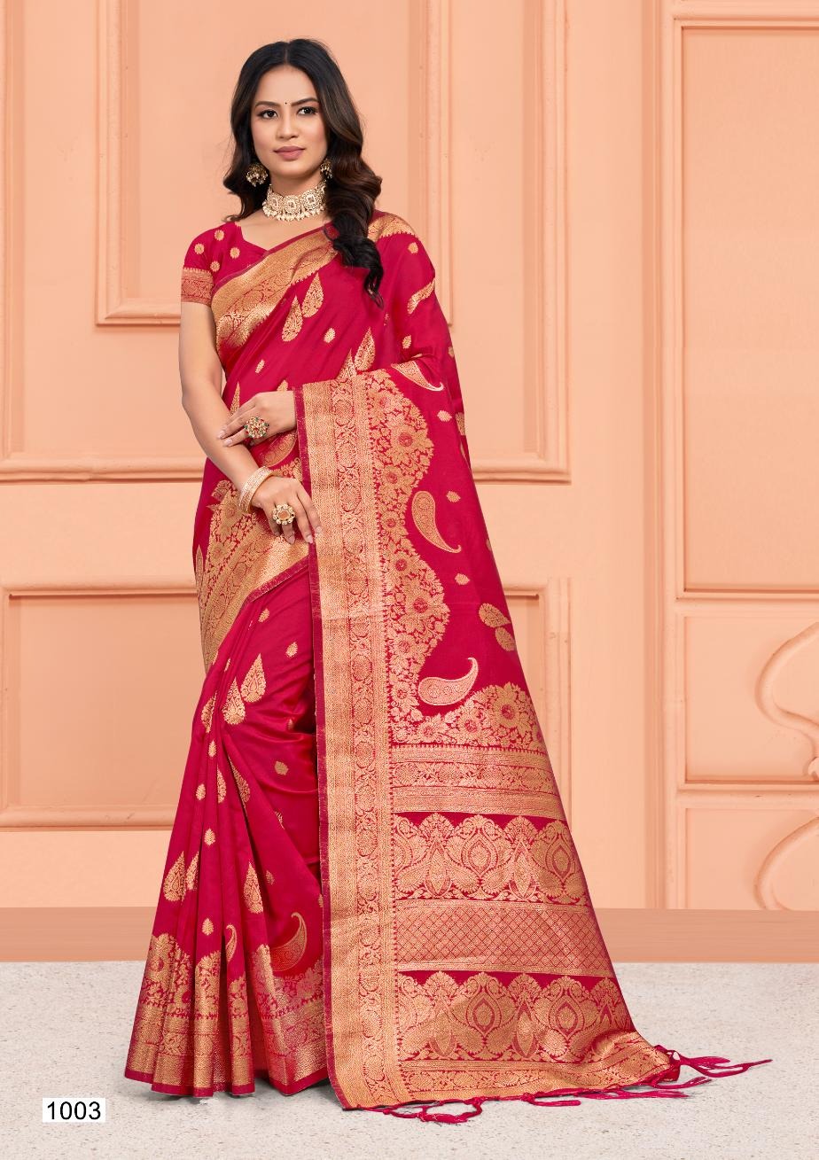 1003 Plazzo Silk Vol 6 Bunawat Sarees