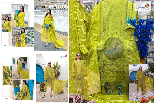 7085 Saniya Trendz Pakistani Salwar Suits