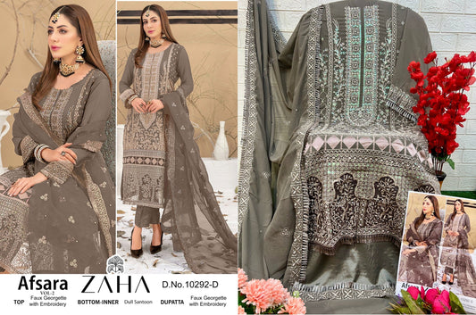 10292D Afsara Vol 2 Zaha Pakistani Salwar Suits