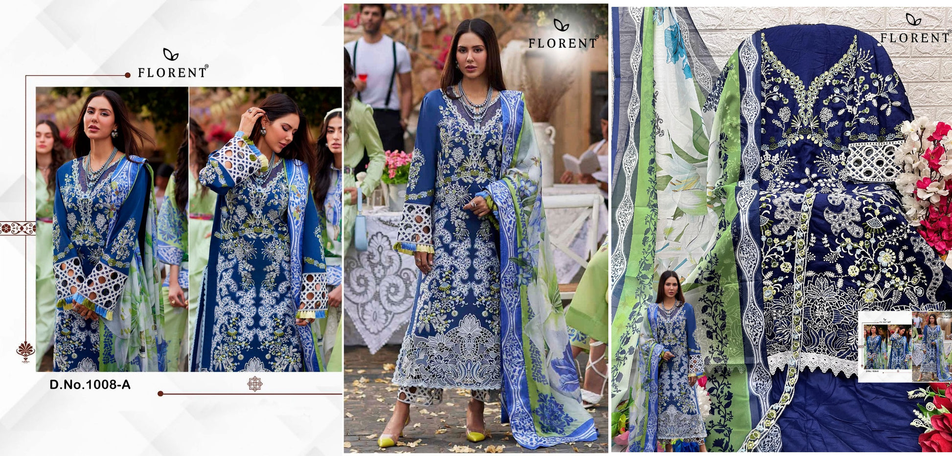 1008A Florent Pakistani Salwar Suits