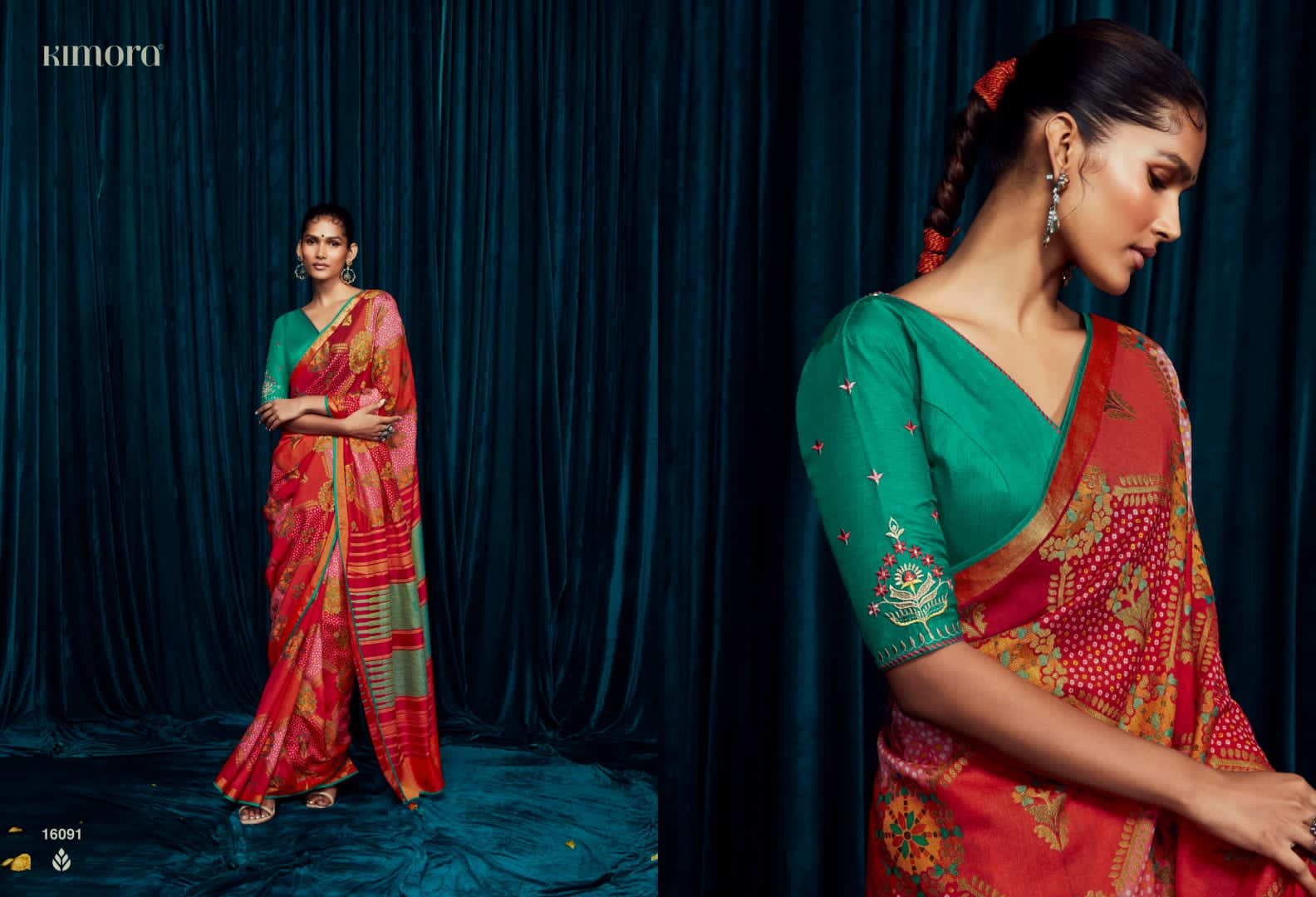 16091 Meera Vol 12 Kimora Sarees