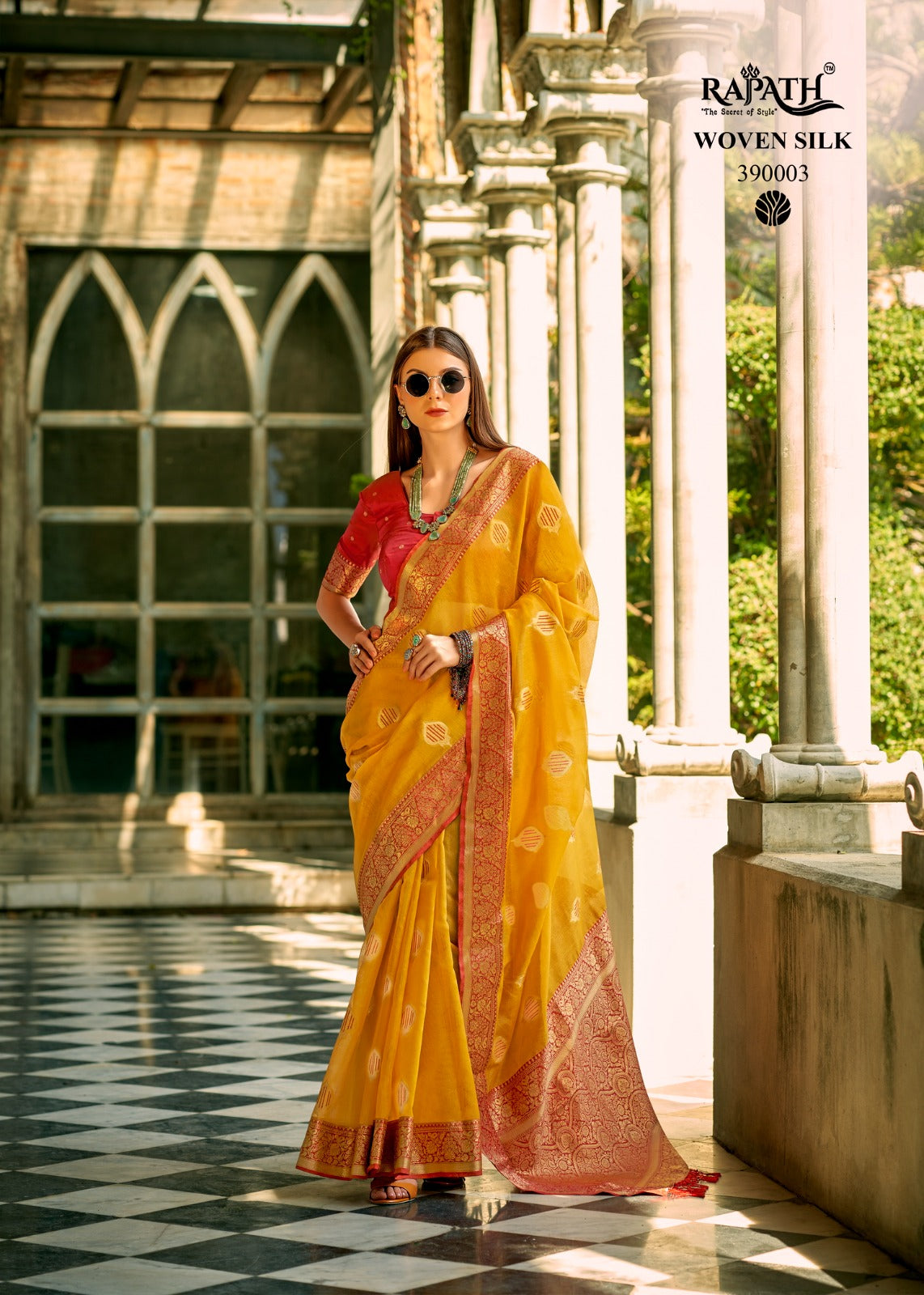 390003 Zil Mil Rajpath Sarees