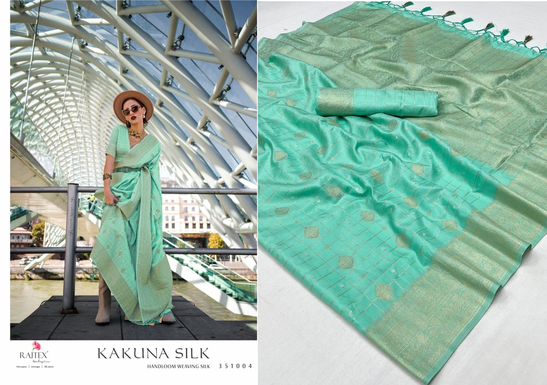 351004 Kakuna Silk Rajtex Sarees