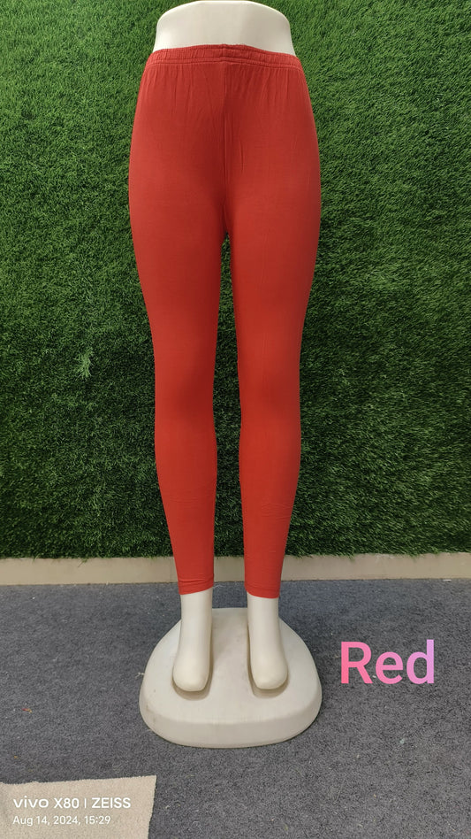 Gattu Red Moksh Ankle Length Leggings