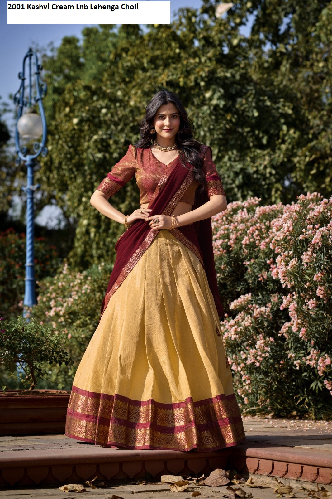 2001 Kashvi Cream Lnb Lehenga Choli