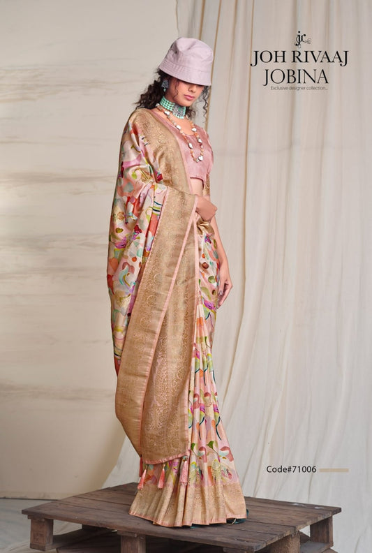 71006 Jobina Joh Rivaaj Sarees