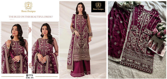 375 Ziaaz Designs Pakistani Salwar Suits
