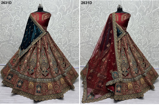 2631D Anjani Art Lehenga Choli