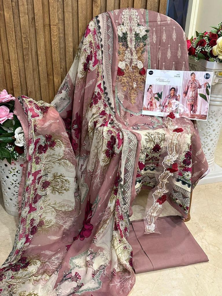 1126 Mehboob Tex Embroidery Work Pakistani Salwar Suits