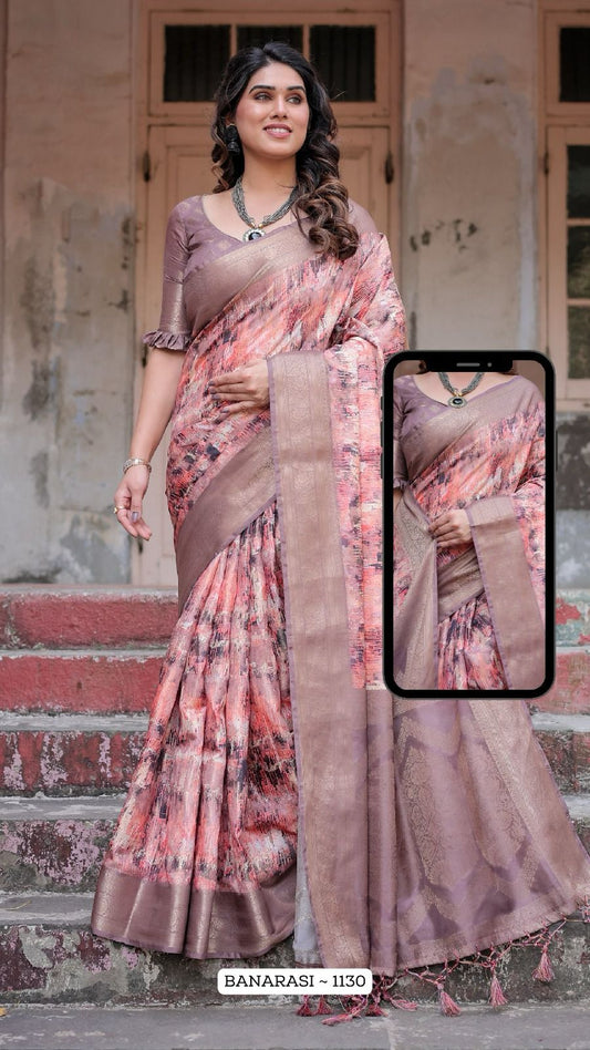 1130 Nx Almaari Banarasi Silk Sarees