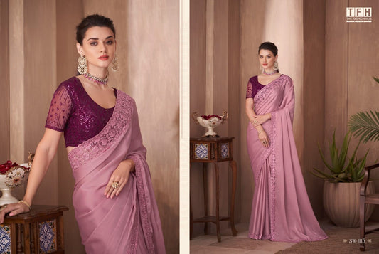 Sw-1115 Sandal Wood Vol 11 Tfh Sarees