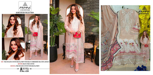 239 Anamsa Pakistani Salwar Suits