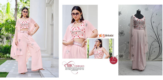 4941 Flory Vol 38 Khushboo Western Dress