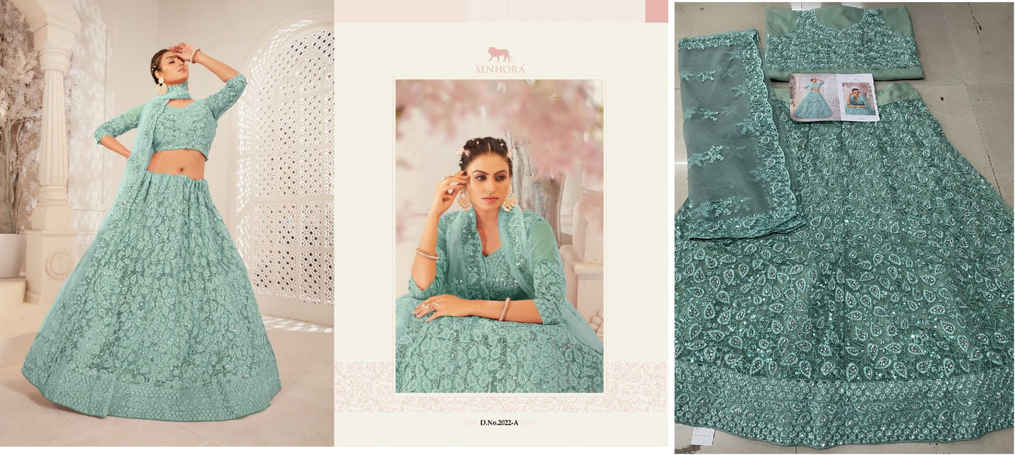 2022A Bridal Heritage Vol 9 Senhora Lehenga Choli