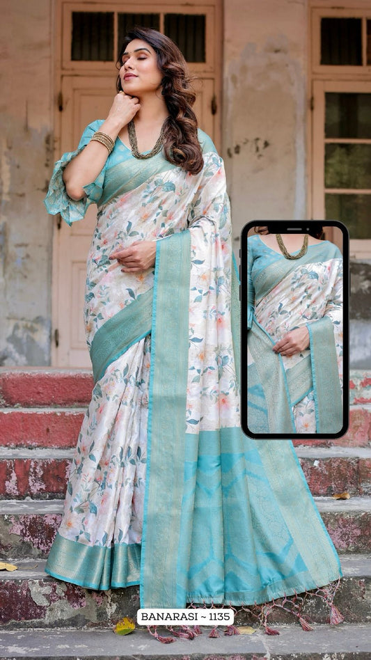 1135 Nx Almaari Banarasi Silk Sarees