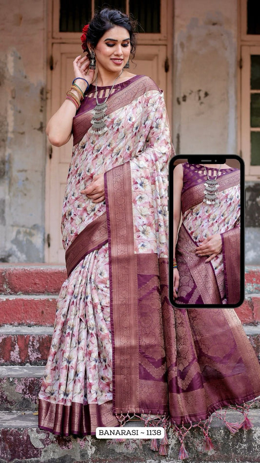 1138 Nx Almaari Banarasi Silk Sarees