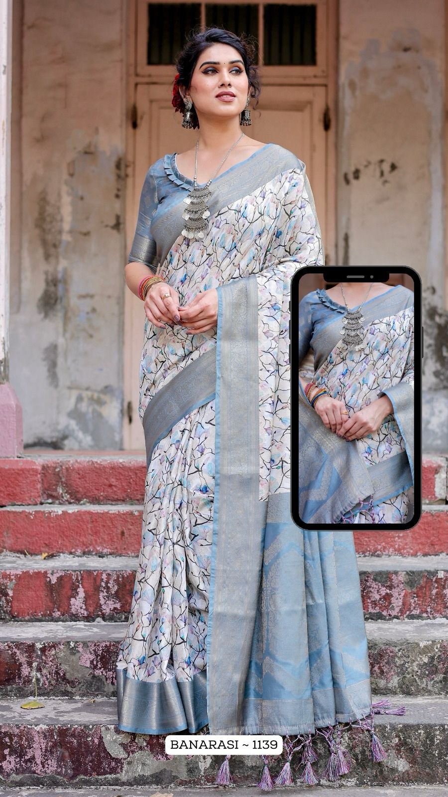 1139 Nx Almaari Banarasi Silk Sarees