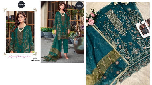 1193-D Mehboob Tex Pakistani Salwar Suits