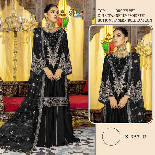 S-932-D Shree Fabs Pakistani Salwar Suits