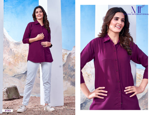 2143 Vol 1 Moksh Women Shirts