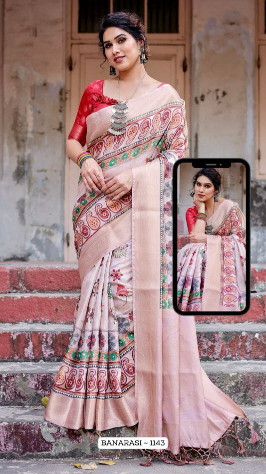 1143 Nx Almaari Banarasi Silk Sarees
