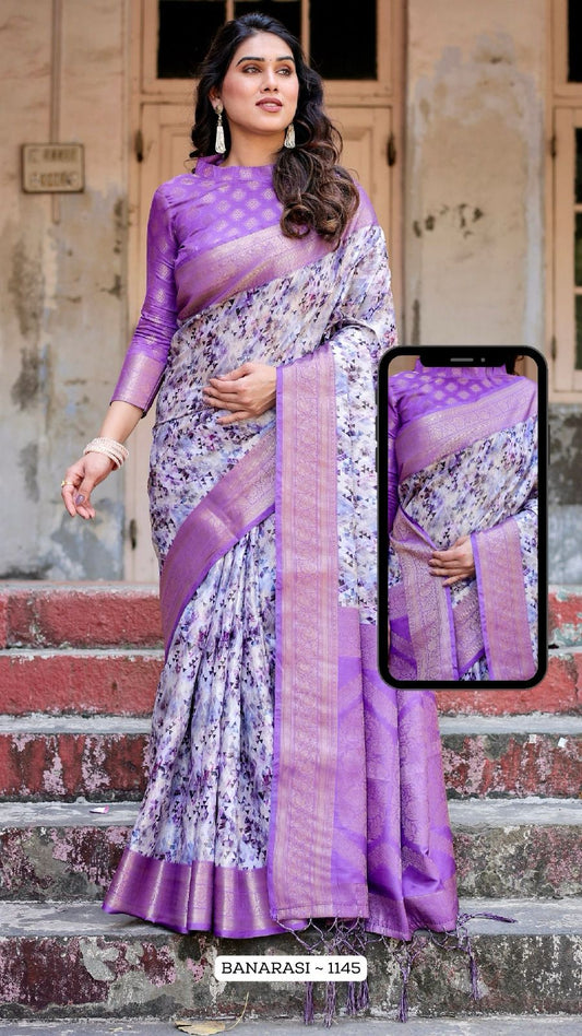 1145 Nx Almaari Banarasi Silk Sarees