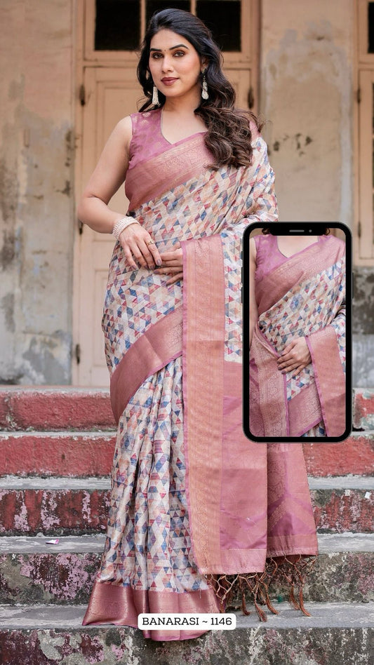 1146 Nx Almaari Banarasi Silk Sarees