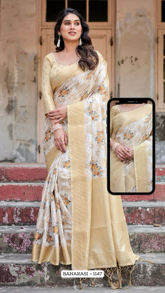 1147 Nx Almaari Banarasi Silk Sarees