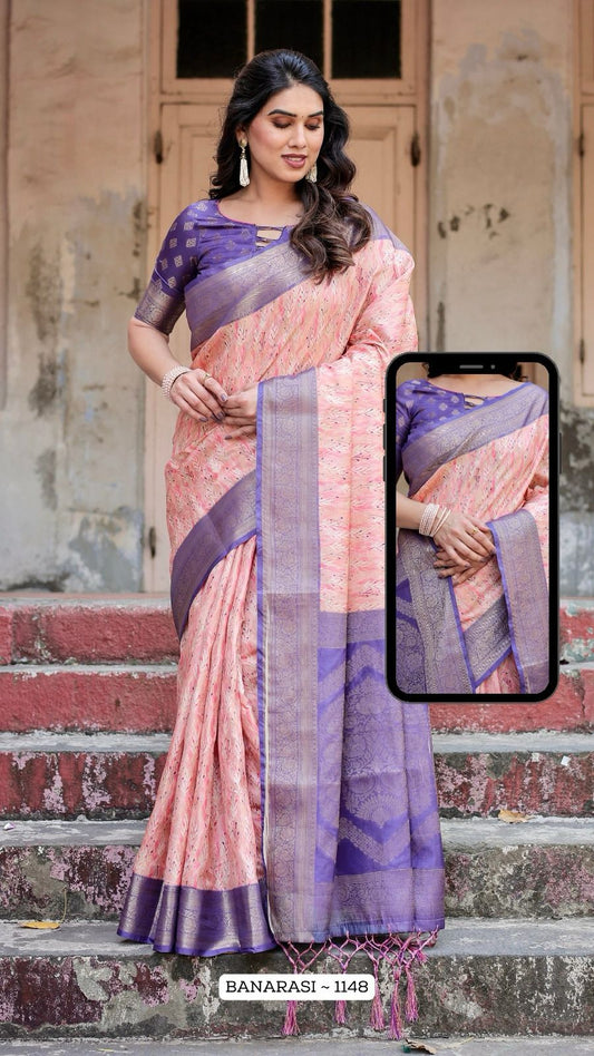 1148 Nx Almaari Banarasi Silk Sarees