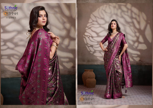 115003 Oriana Sethnic Soft Silk Sarees