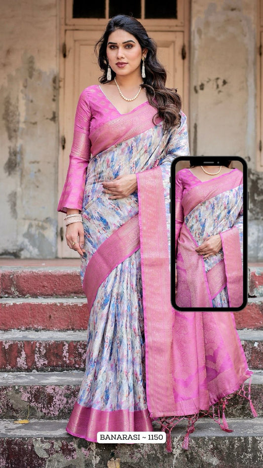 1150 Nx Almaari Banarasi Silk Sarees
