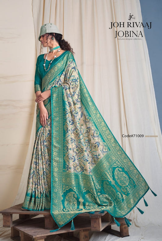 71009 Jobina Joh Rivaaj Sarees
