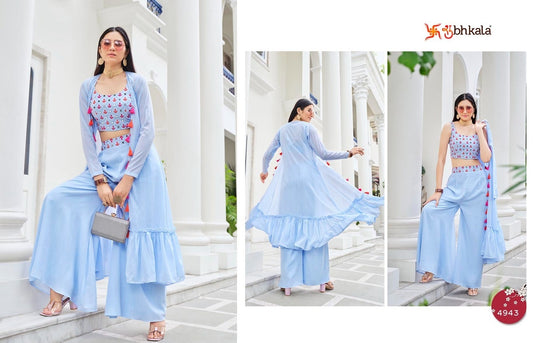 4943 Flory Vol 38 Khushboo Western Dress