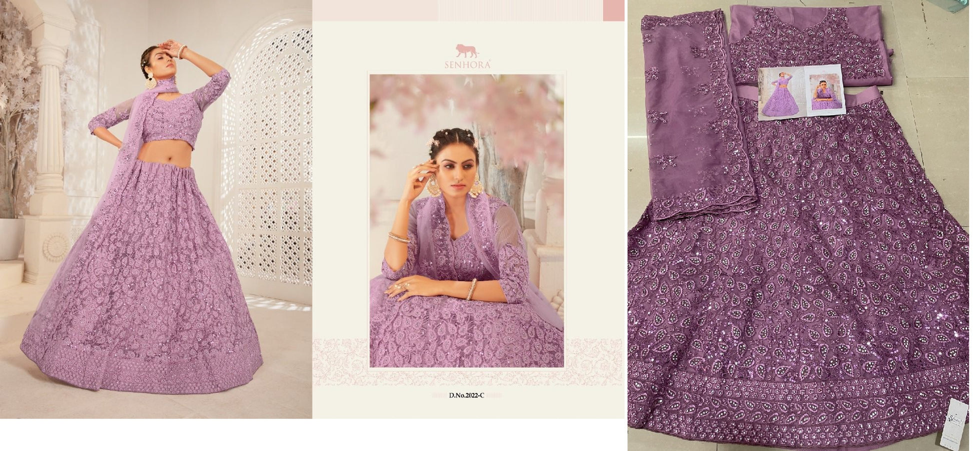 2022C Bridal Heritage Vol 9 Senhora Lehenga Choli