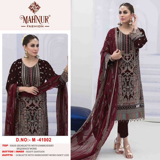 41002Vol 41 Mahnur Pakistani Salwar Suits