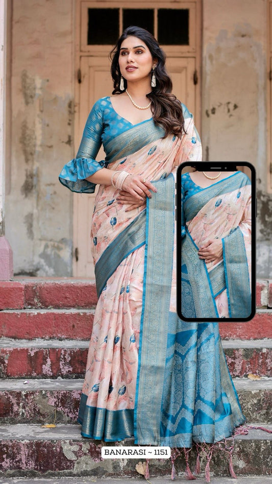 1151 Nx Almaari Banarasi Silk Sarees