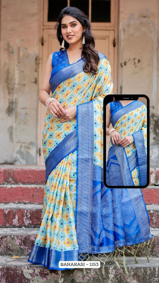 1153 Nx Almaari Banarasi Silk Sarees