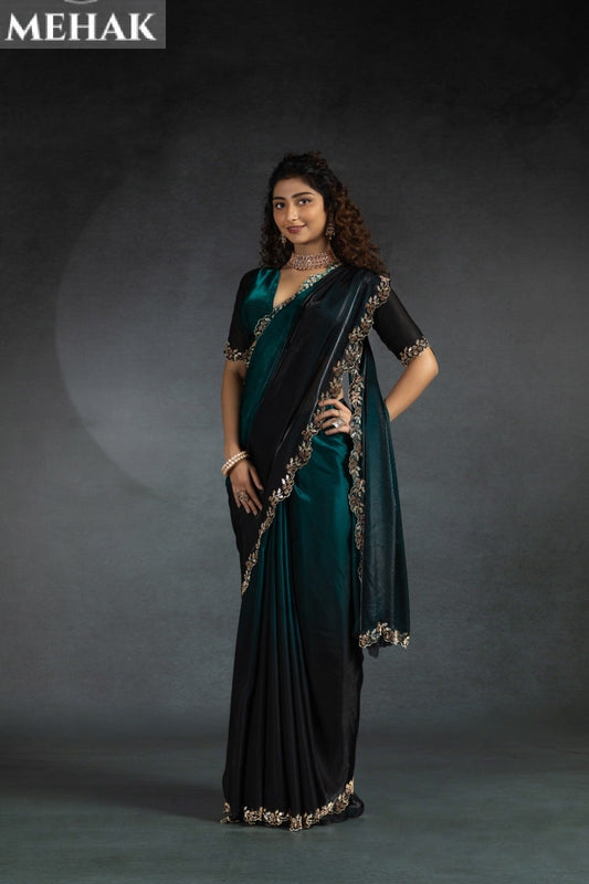1161-B Mehek Satin Silk Sarees