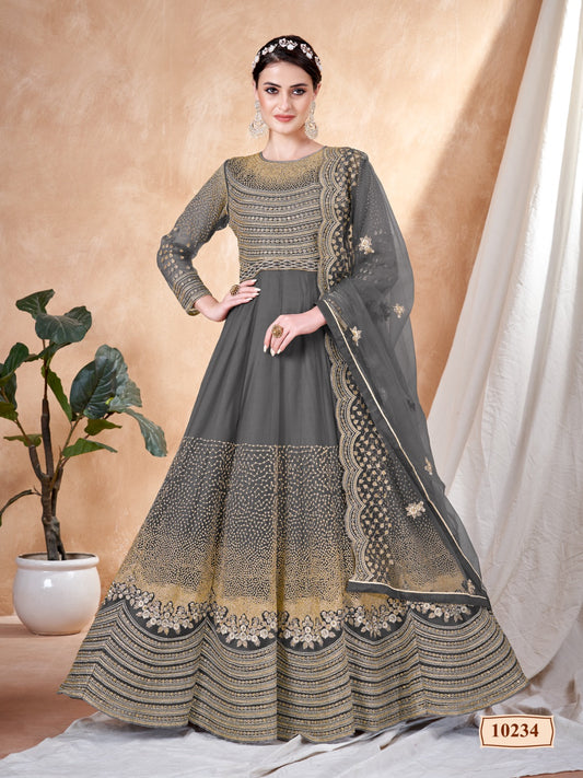 10234 Vol 23 Anjubaa Unstitched Suits