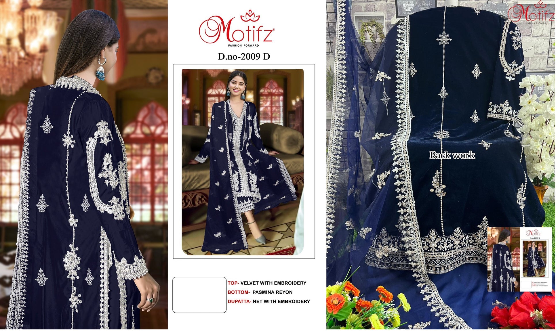 2009-D Motifz Pakistani Salwar Suits