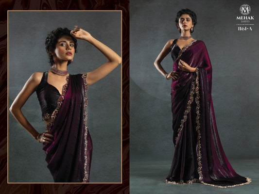 1161A Mehek Satin Silk Sarees