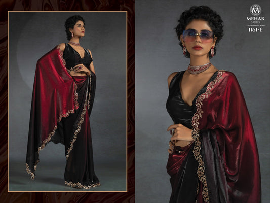 1161E Mehek Satin Silk Sarees
