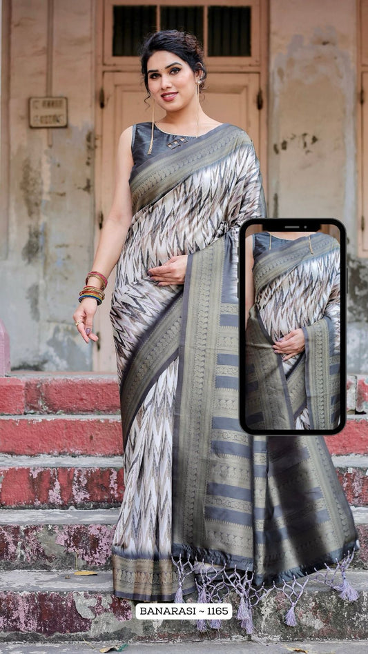 1165 Nx Almaari Banarasi Silk Sarees